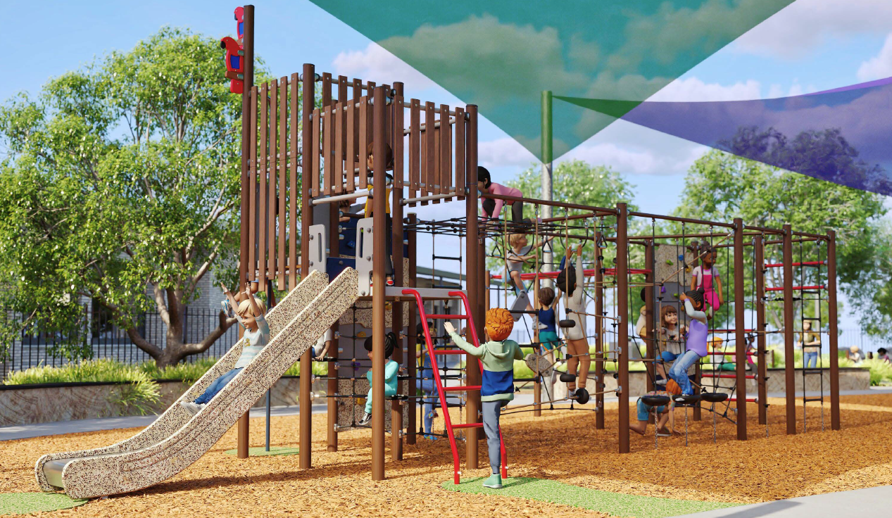 Climbing play unit