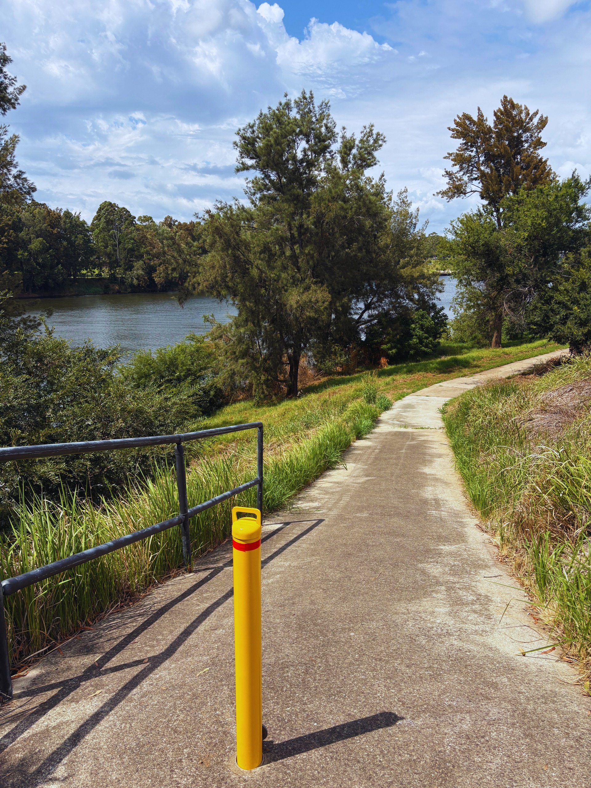 Pathway leading down to the Nepean River