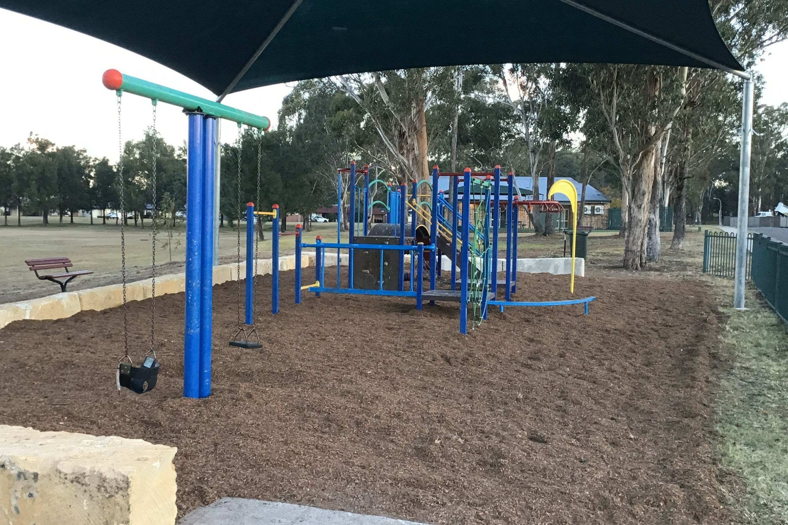 Jim Anderson Park playspace: image of existing playspace in Jim Anderson Park